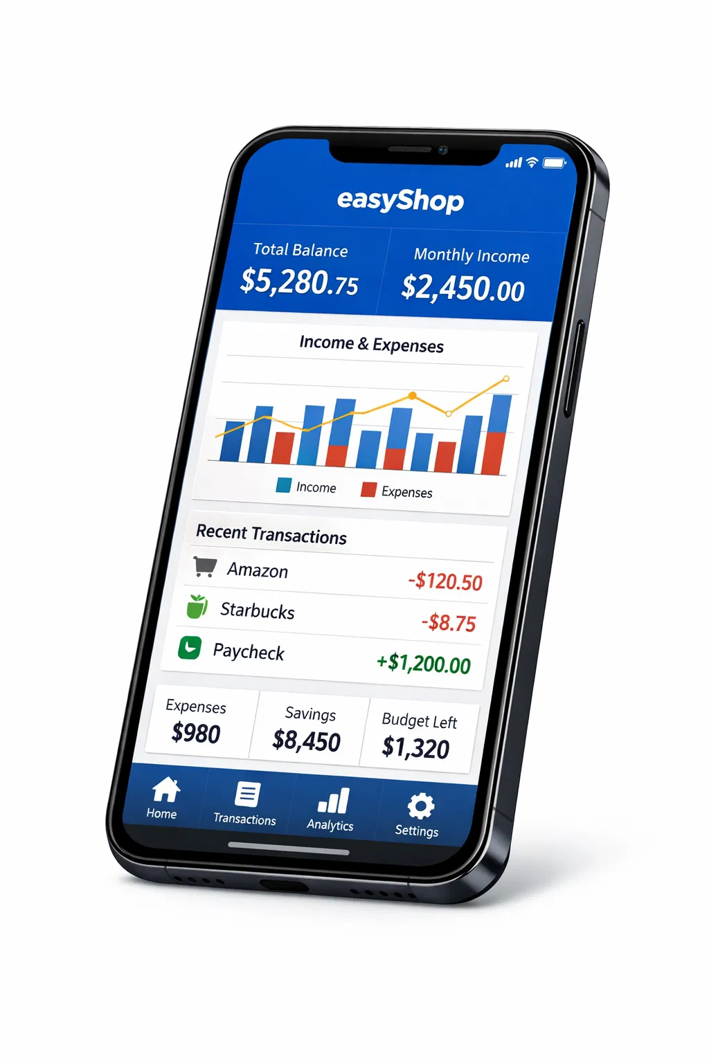 Application Mobile easyShop